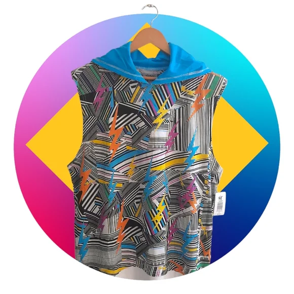 ● NWT Hot Topic | Workout Sleeveless Hoddie - Picture 12 of 12